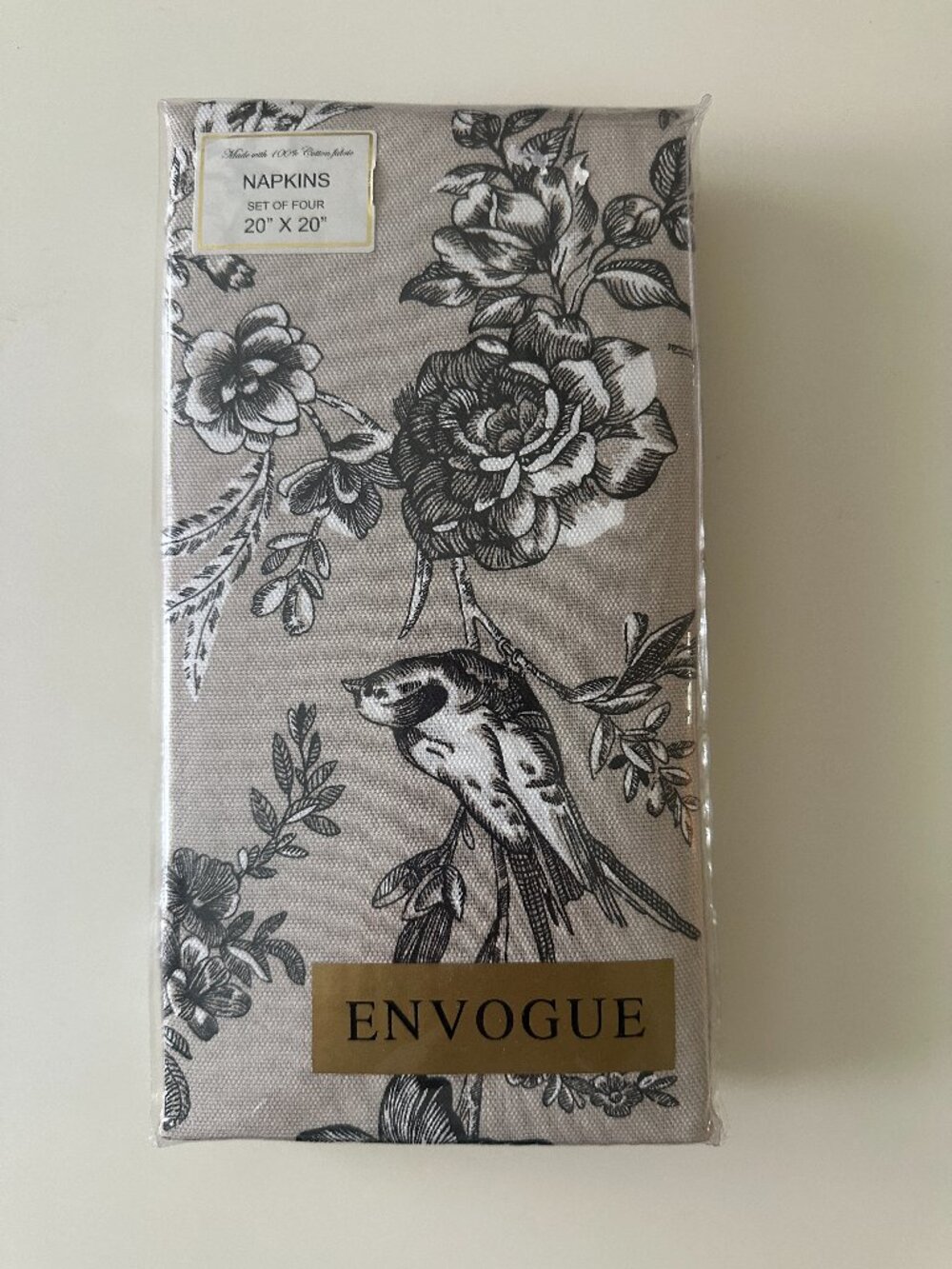 Fabric Napkins - Set of 4 (New)